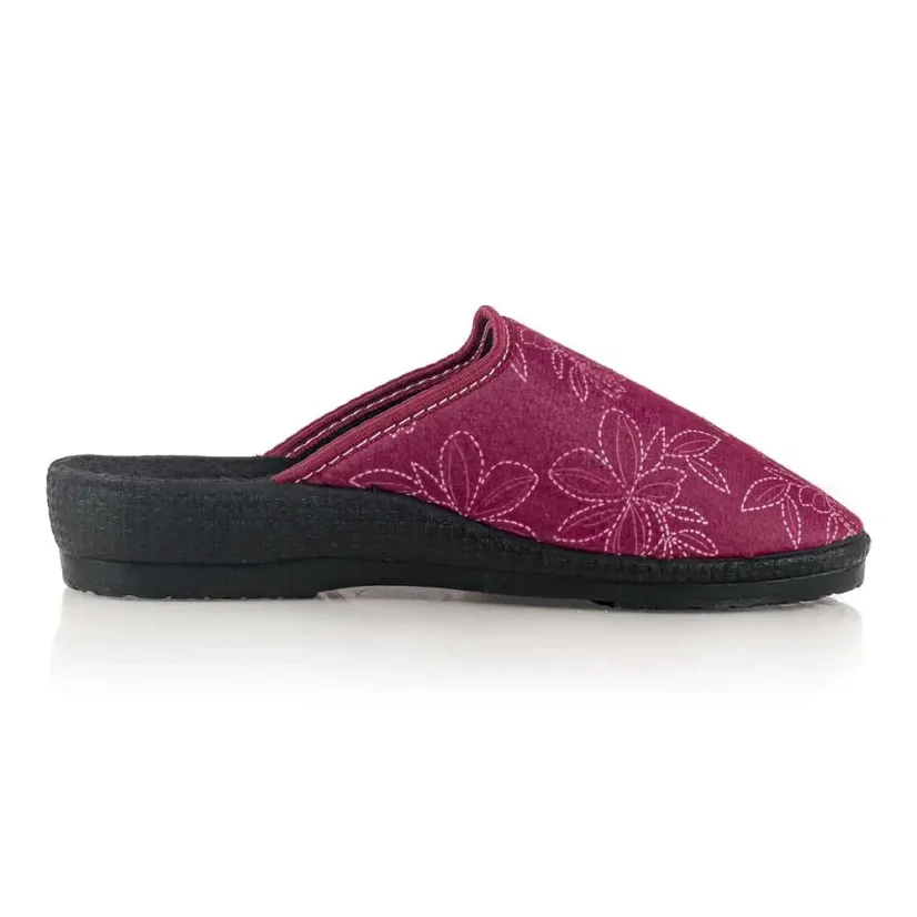 Dámske papuče Mjartan 6057-LA232 bordové