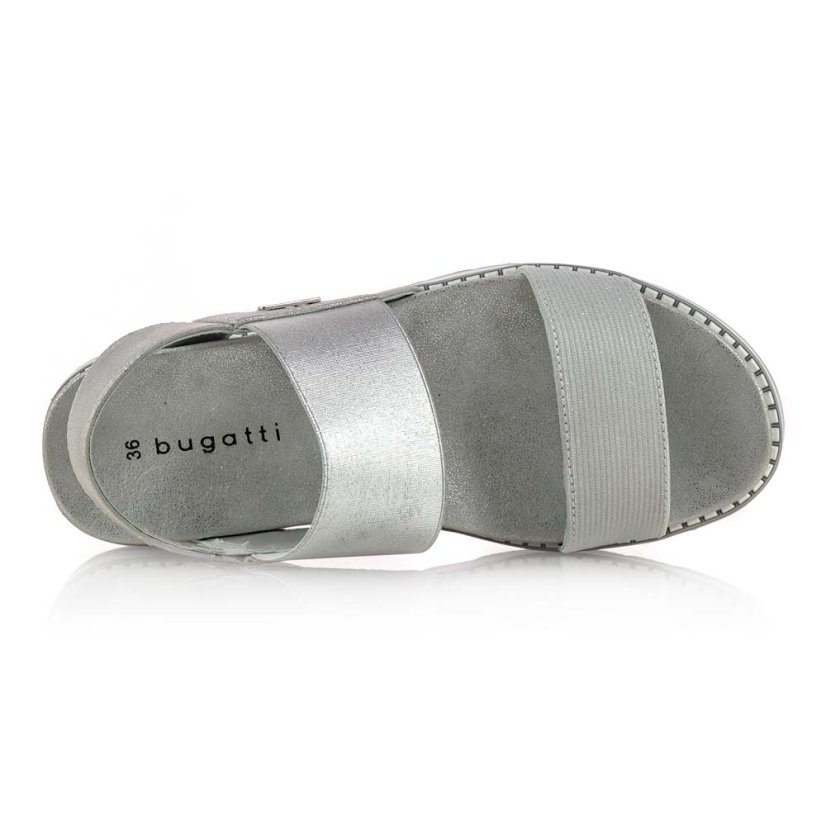 Dámske metalické sandále Bugatti 411-46881-6859-2013