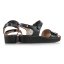 Dámske kožené sandále Rizzoli 9152865 Nero