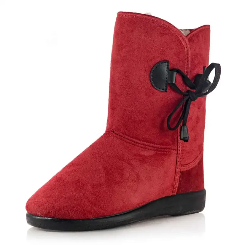 Dámske čižmy Mjartan 027 T41LN červené