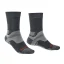 Pánske ponožky Bridgedale Hike MW MP Boot gunmetal