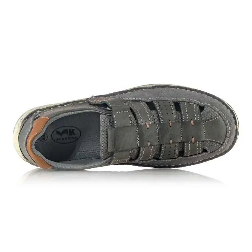 Pánske sandále Klondike Rolf 02 sivé