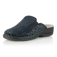 Dámske papuče MEDI LINE 529 tiglio čierne