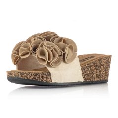 Dámske béžové šľapky Jezzi 22SD10-4801 beige