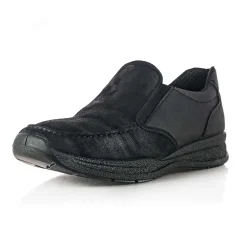 Panské zdravotné poltopánky MEDI LINE 10030 čierne