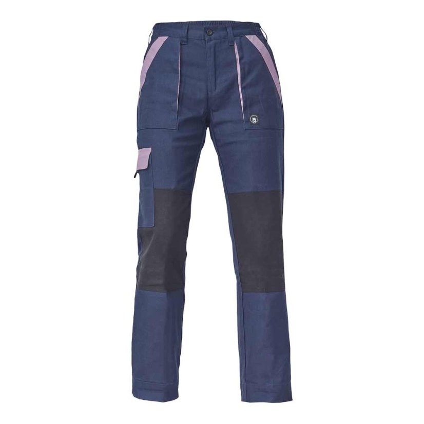 Dámske navy montérkové nohavice Cerva Max Neo Lady