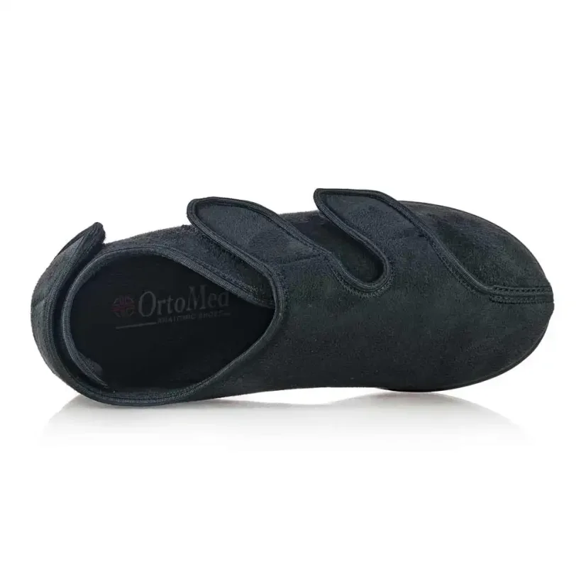Pooperačná zdravotná obuv OrtoMed 6051 T44 čierna