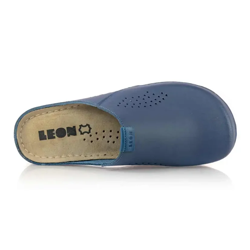 Dámske zdravotné šľapky LEON 930 modré