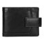 Pánska čierna kožená peňaženka Lagen V-06/T black