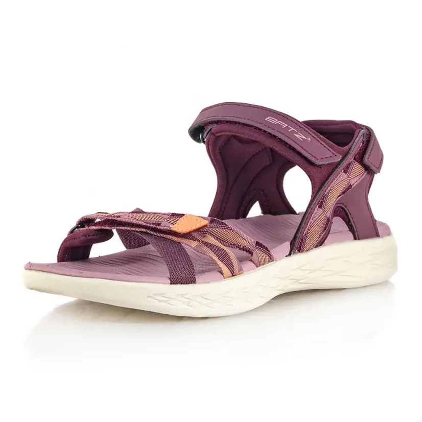 Dámske sandále Batz Joy dark red mix