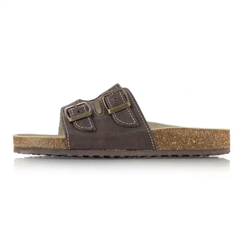 Pánske šľapky Protetika T13 40 hnedé