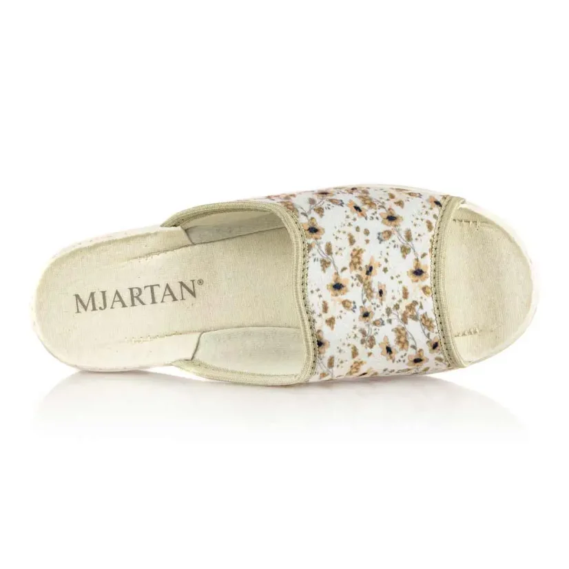 Dámske papuče Mjartan 503-LA191-L26-B béžové