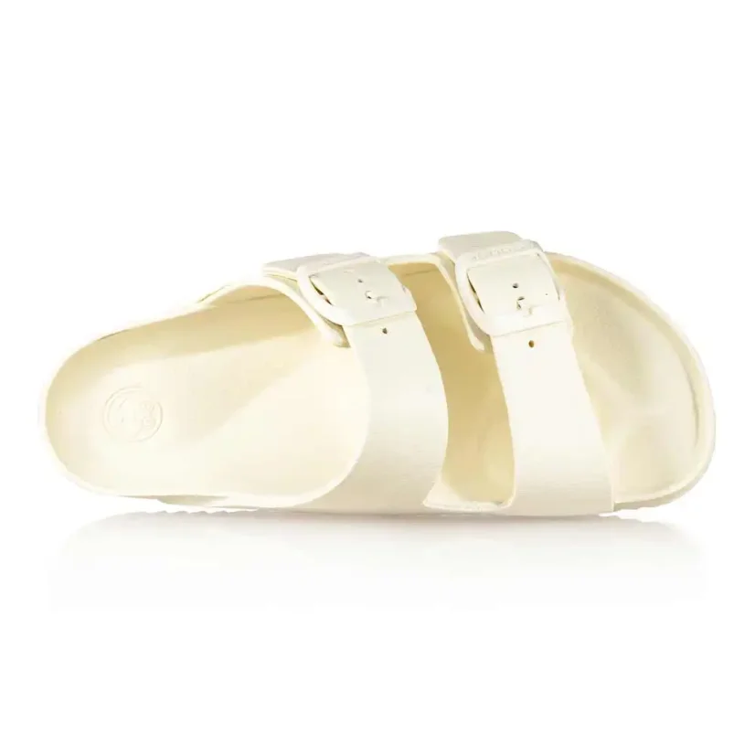 Dámske šľapky Coqui KONG ivory
