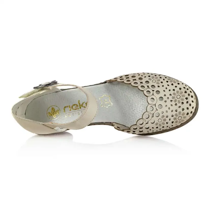 Dámske sandále Rieker 40902-60 béžové