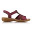 Dámske bordové sandále Rieker 62850-35