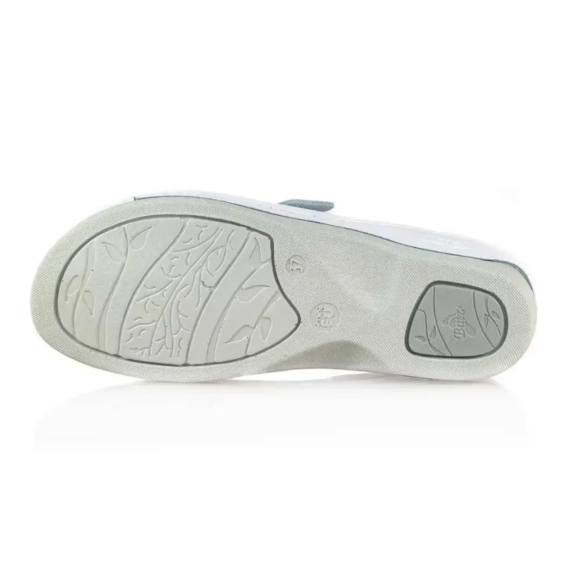 Dámske zdravotné šľapky Batz FC02 white