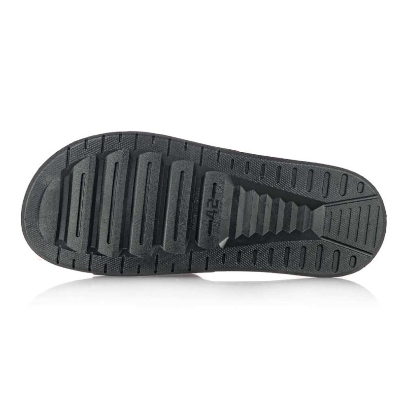 Pánske čierne šľapky Coqui Speedy Black Relax On