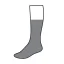 Dámske ponožky Bridgedale Hike MW MP Boot silver grey