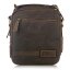 Pánska kožená taška cez plece Mercucio 250854 dark brown