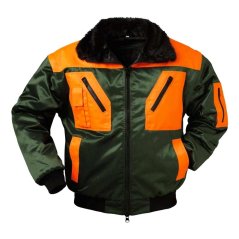Pilčícka bunda Norway ROTDORN zeleno-oranžová