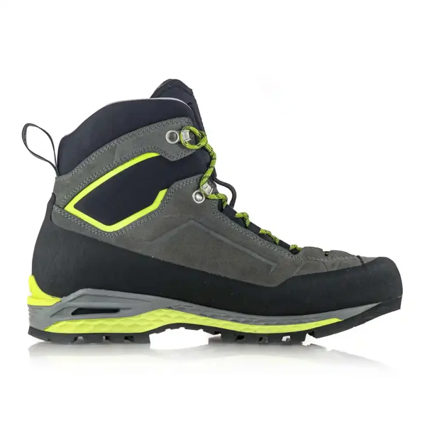 Pánska obuv Asolo Freney Evo Mid LTH GV MM graphite/green lime