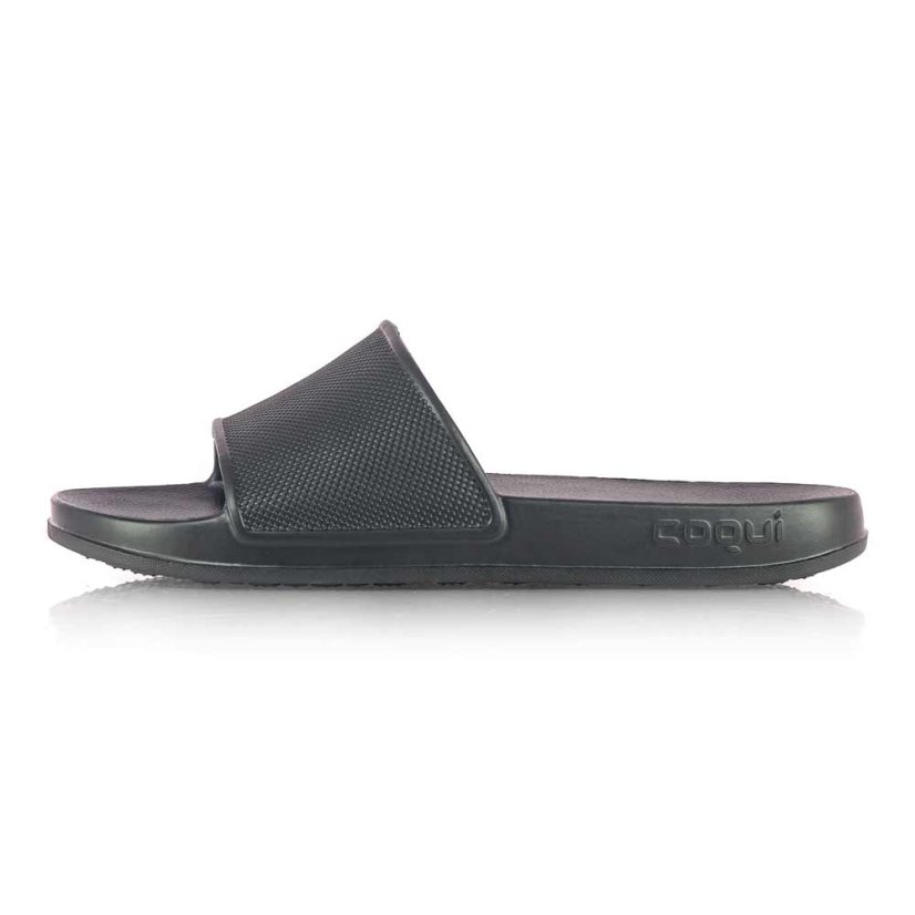 Pánske čierne šľapky Coqui Tora black 7081