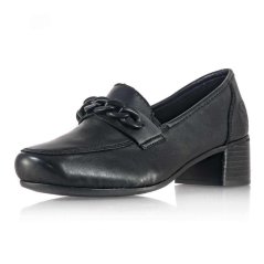 Dámske poltopánky Rieker 41660-00 čierne