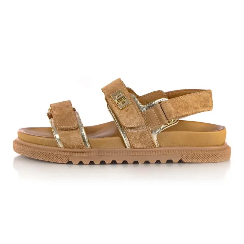 Dámske zdravotné sandále Batz Ruby camel