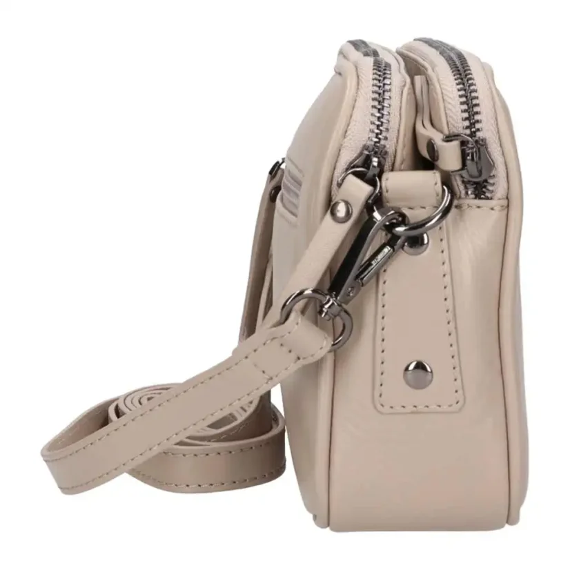 Dámska kožená kabelka Lagen BLC-24-2712 béžová