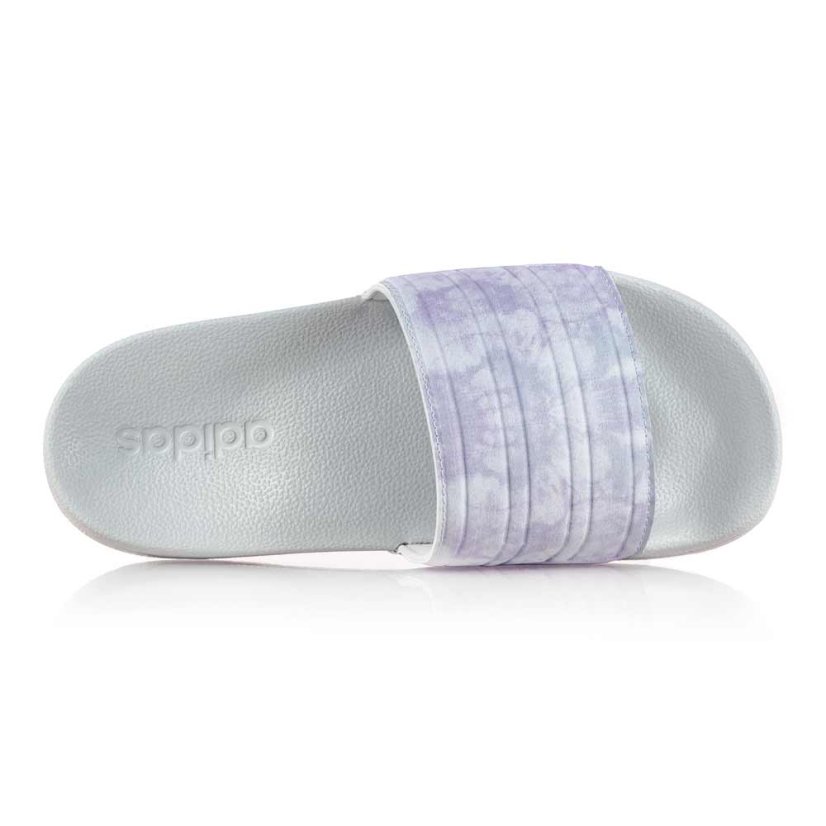 Sivo-fialové dámske šľapky Adidas Adilette Shower FZ2855