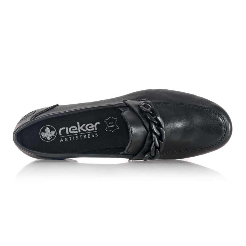 Dámske poltopánky Rieker 41660-00 čierne