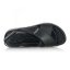 Dámske čierne kožené sandále Klop 149-6107 black