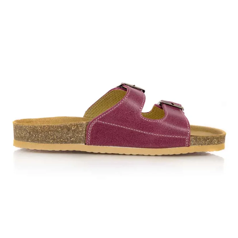 Dámske šľapky BAREA 046053 fuxia