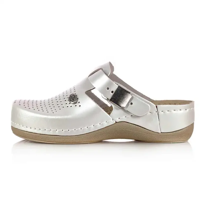 Dámske zdravotné šľapky Leon 900 perla