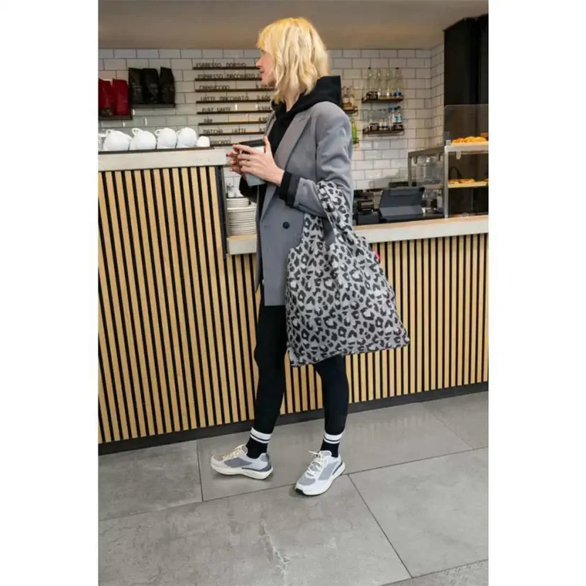 Nákupná taška Reisenthel Mini Maxi Shopper Leo Nero