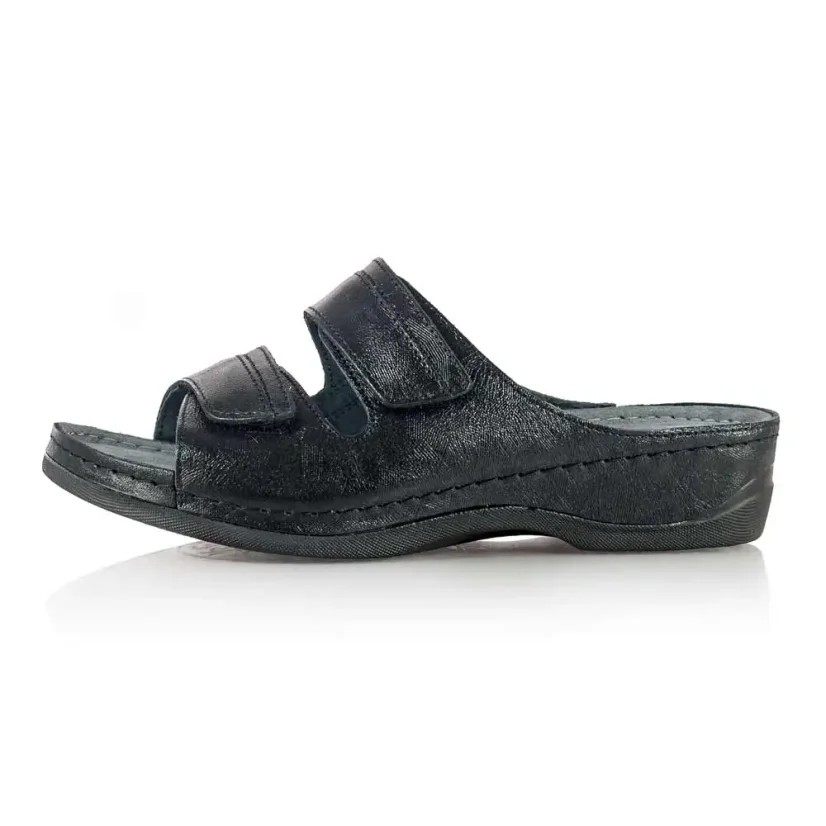 Dámske zdravotné šľapky Batz Rea black