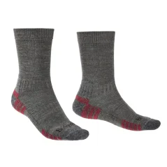 Pánske ponožky Bridgedale Hike LW MP Boot grey heather
