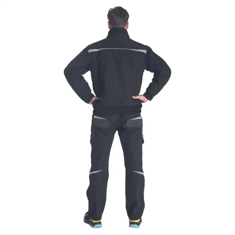 Cerva EMERTON STR zimná pilot bunda čierna