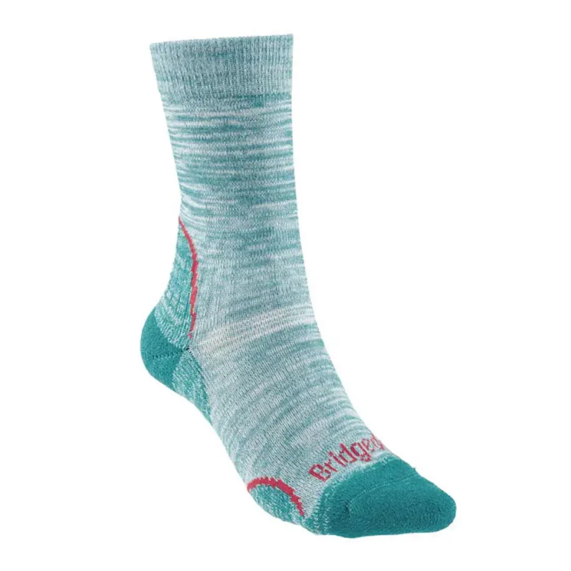 Dámske ponožky Bridgedale Hike LW T2 Coolmax P Boot teal