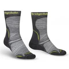 Pánske ponožky Bridgedale Hike UL T2 CP Boot graphite