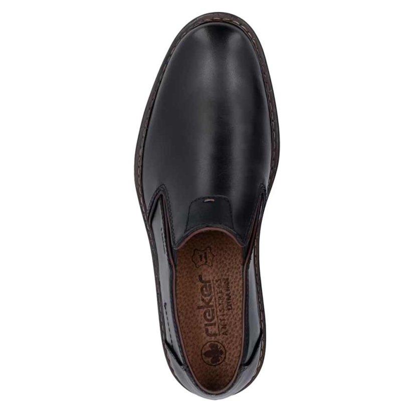 Pánske mokasíny Rieker 17664-00 čierne