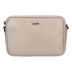Dámska kožená kabelka Lagen BLC-24-2712 béžová
