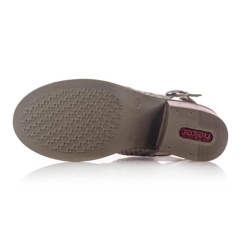 Dámske sivé sandále Rieker V0575-40