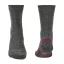 Pánske ponožky Bridgedale Hike LW MP Boot grey heather