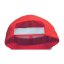 Červená šiltovka Cerva Riom s reflexným pásikom