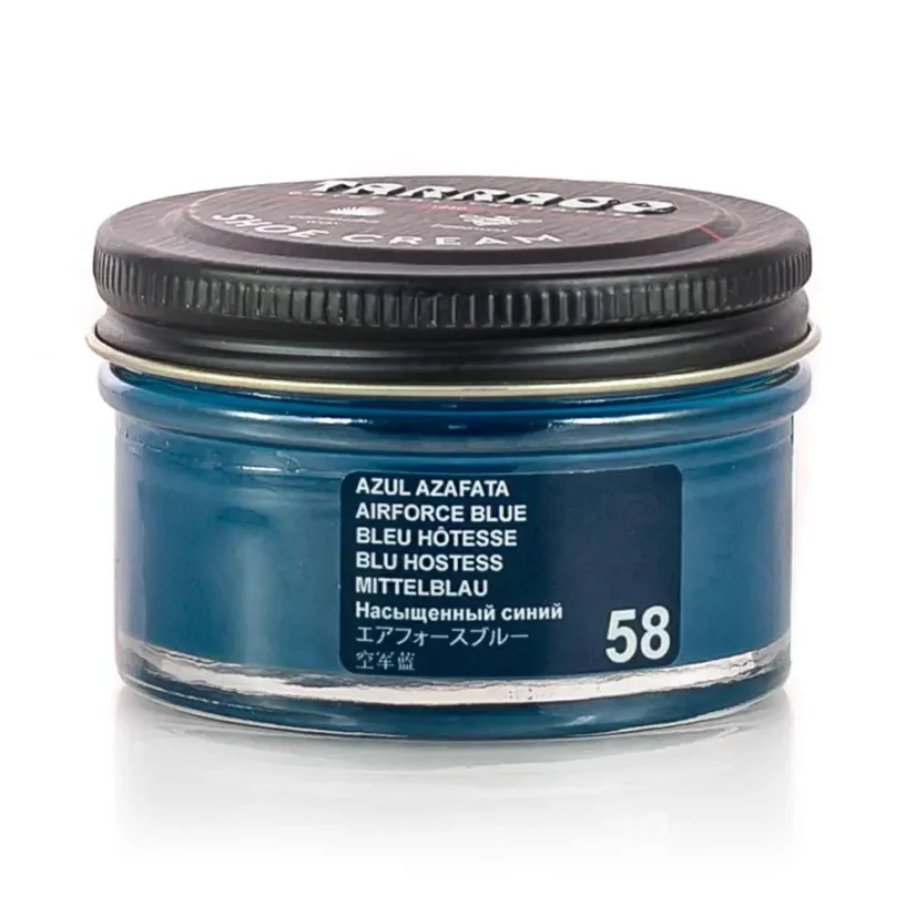 TARRAGO krém na obuv 50ml modrý