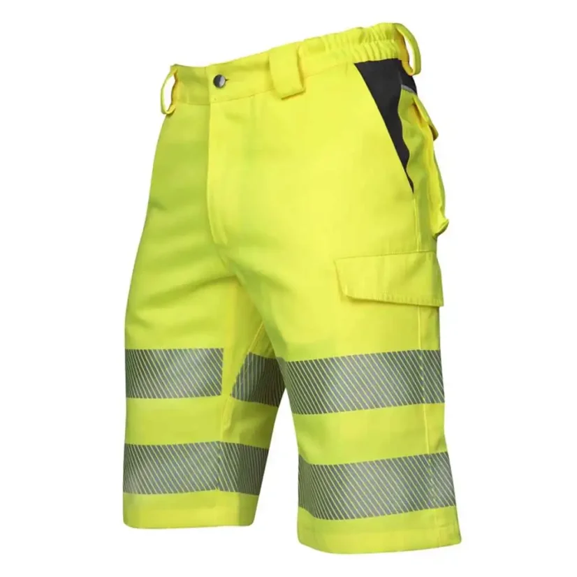 Reflexné pracovné šortky Ardon SIGNAL+ žlto-čierne