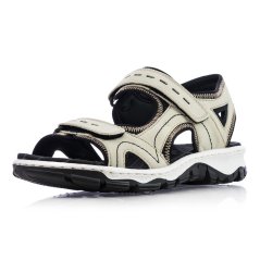 Dámske béžové sandále Rieker 68866-61