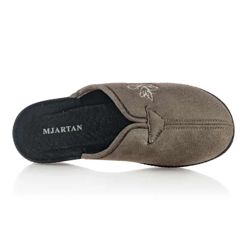 Dámske papuče Mjartan 627 X07-PU-T44L hnedé
