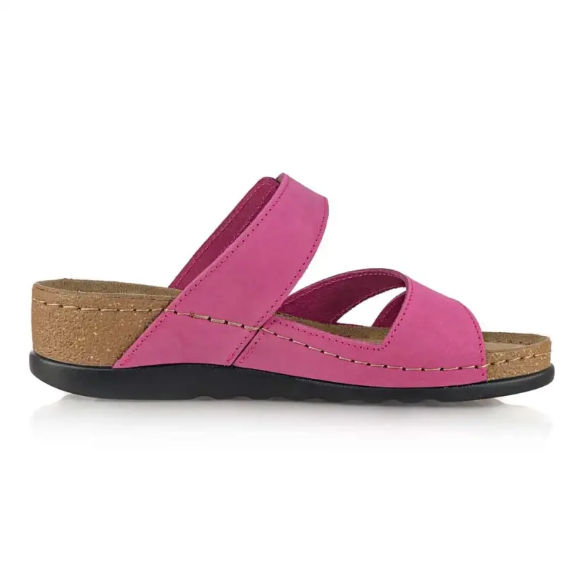 Dámske zdravotné šľapky Batz Elba pink